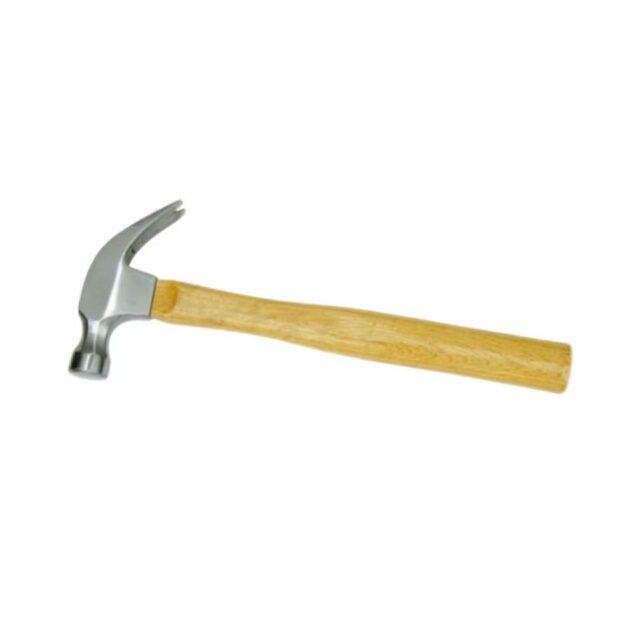 American Type CLaw Hammer With Wooden Handle