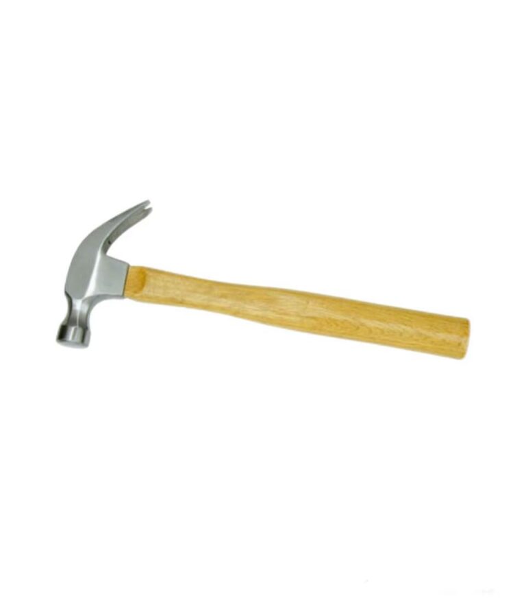American Type CLaw Hammer With Wooden Handle