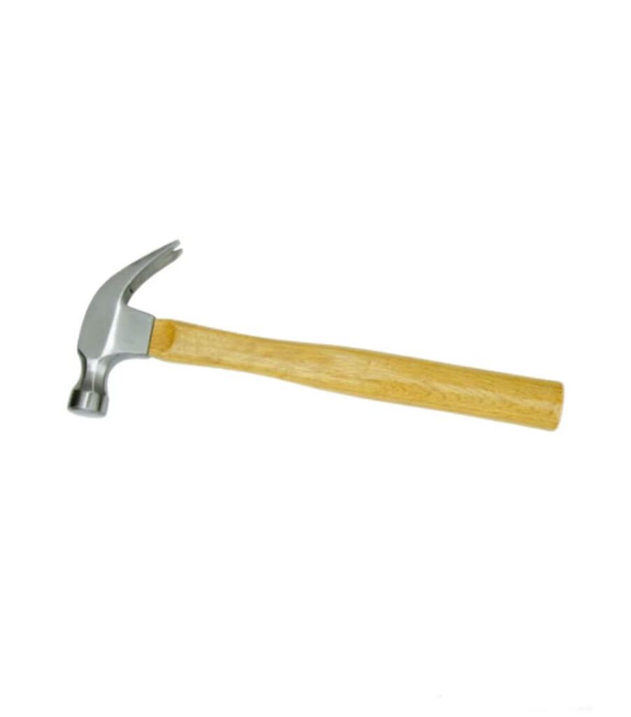 American Type CLaw Hammer With Wooden Handle