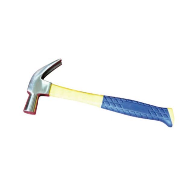 British Type Claw Hammer With Color‑plastic Handle