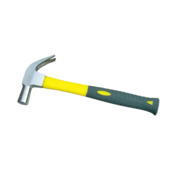 British Type Claw Hammer With Color‑plastic Handle