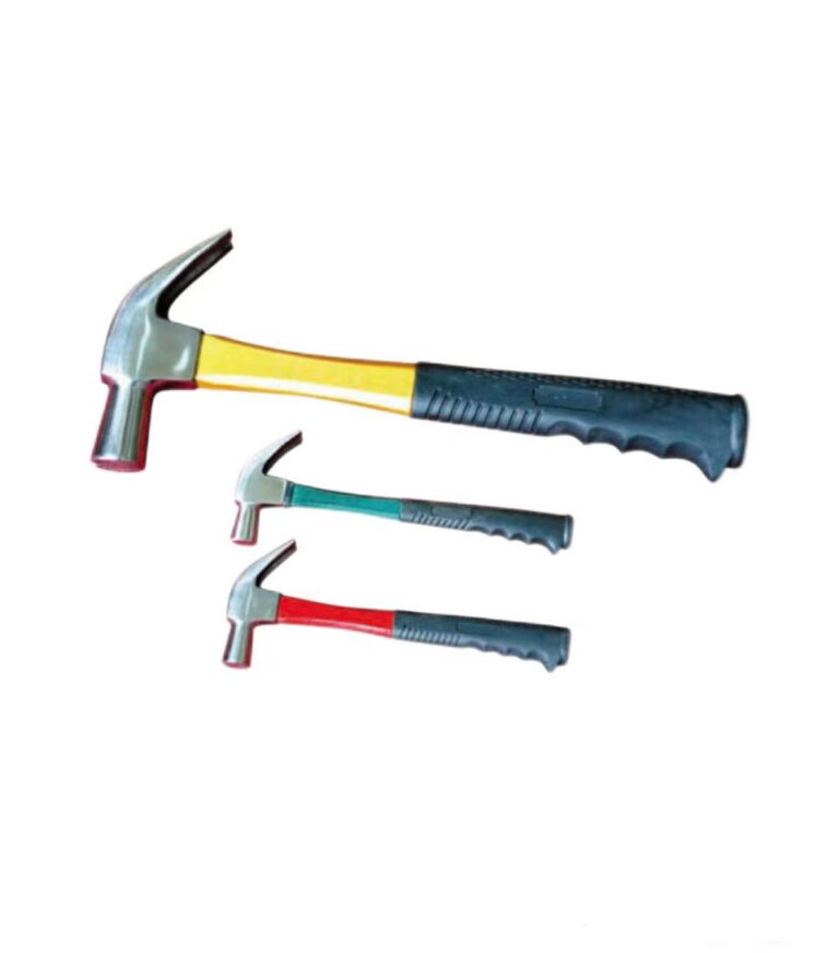 British Type Claw Hammer With Fiberglass Handle