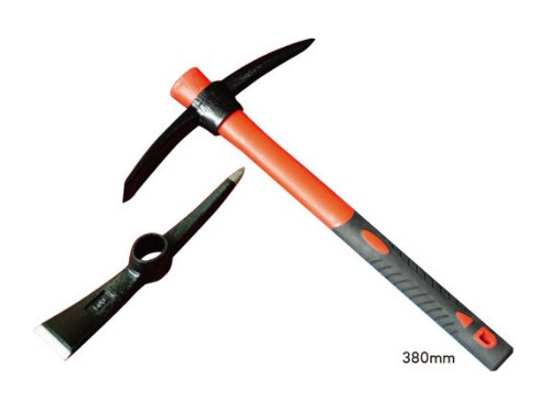 Garden Steel Pick-E With Color-Plastic Handle