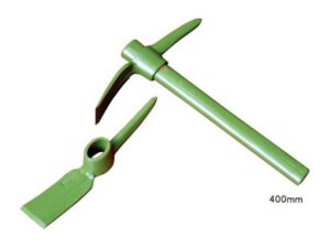 Garden Steel Pick-I With Wooden Handle