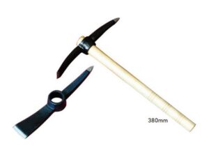 Garden Steel Pick-M With Wooden Handle