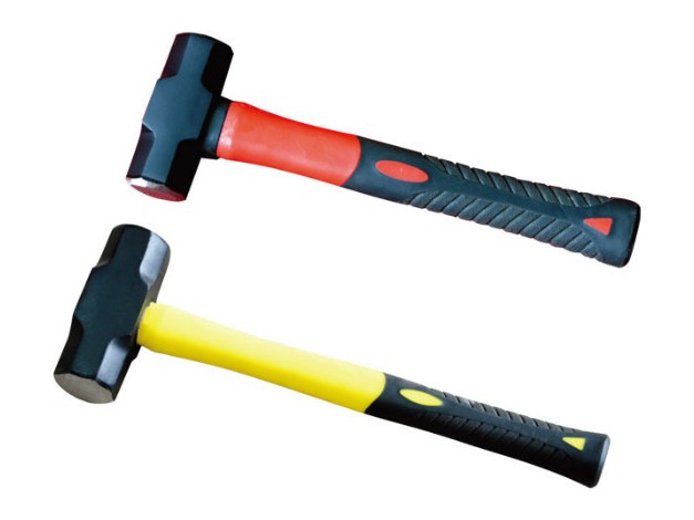 Sledge Hammer With Plastic Coating Handle