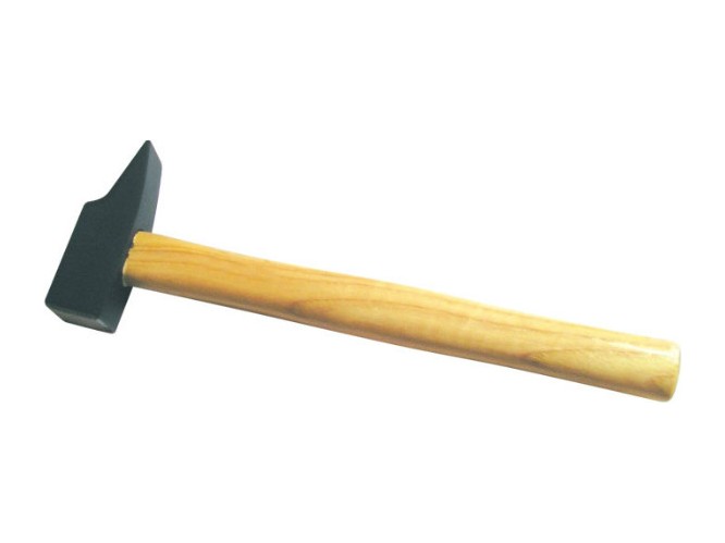French Type Machinist Hammer With Wooden Handle