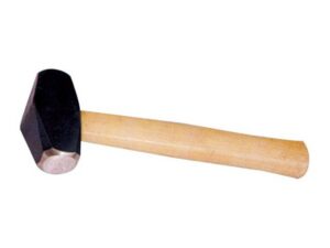 American Type Stoning Hammer With Wooden Handle