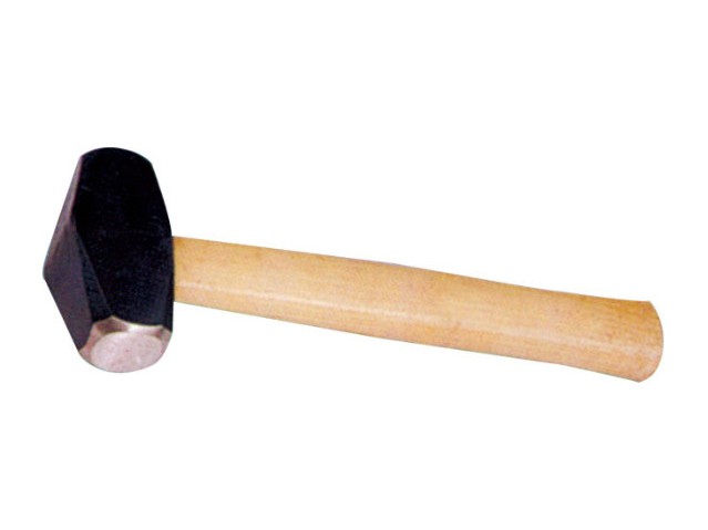 American Type Stoning Hammer With Wooden Handle