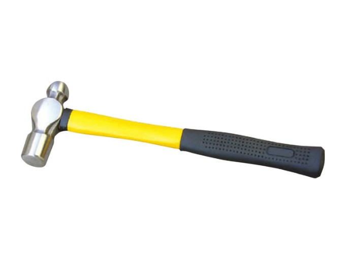 American Type Ball Pein Hammer With Fibre Glass Handle