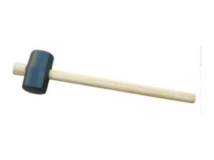 Rubber Mallet With Self-locking Wooden Handle