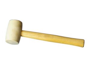 Rubber Mallet With Wooden Handle
