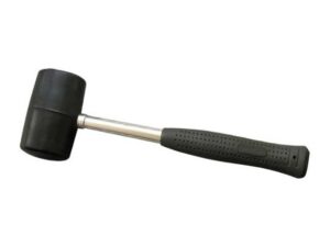 Rubber Mallet With Steel Handle