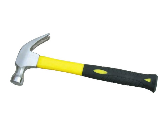 American Type Claw Hammer With Colour Plastic Coating Handle