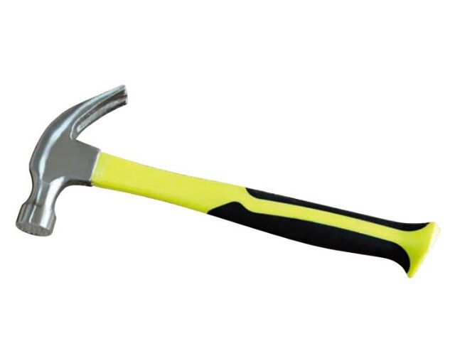 American Type Claw Hammer With Colour Plastic Coating Handle