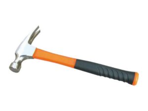 American Rectangular Claw Hammer With Fibre Glass Handle