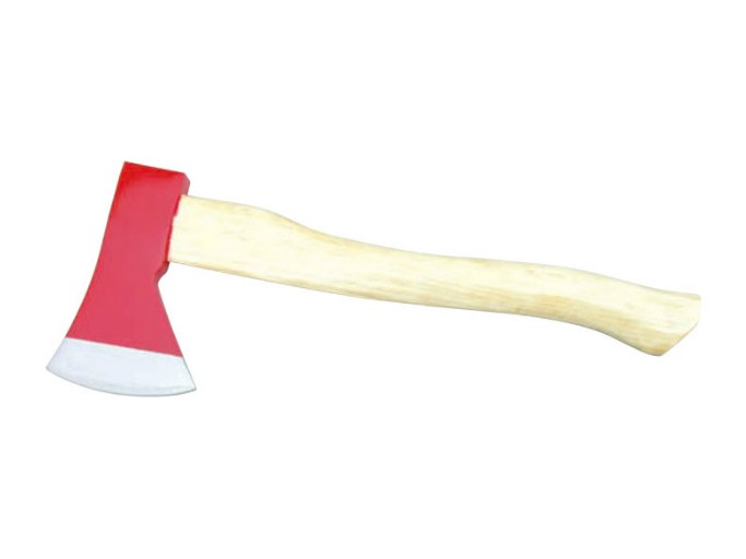 Axe With Wooden Handle