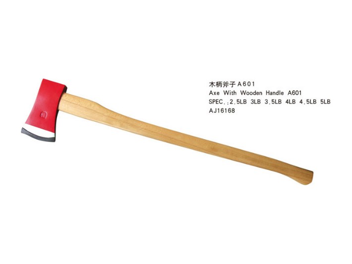 Axe With Wooden Handle A601