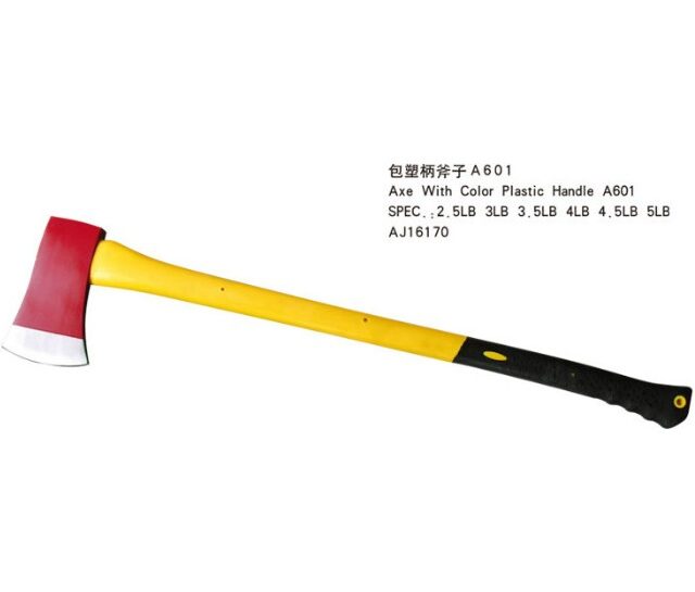 Axe With Colour-plastic Handle A601