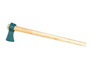 Axe With Self-locking Wooden Handle