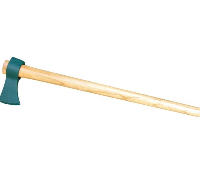 Axe With Self-locking Wooden Handle