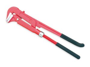 90 Degree Bent Nose Plastic Dipped Pipe Wrench