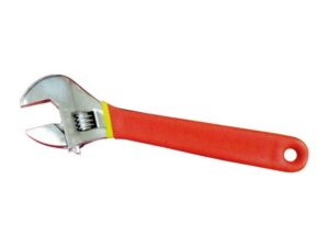 Dipped Handle Adjustable Wrench (Black)