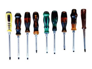 Screwdriver With PP Handle (Stubby)